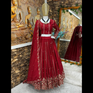 Designer Heavy Embroidered Lehenga Choli with Dupatta